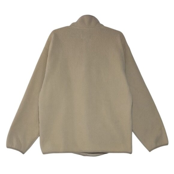 Goodfellow & Co Men's Faux Fur Quarter Zip Pullover Jacket, Size L. NWT - Picture 2 of 7